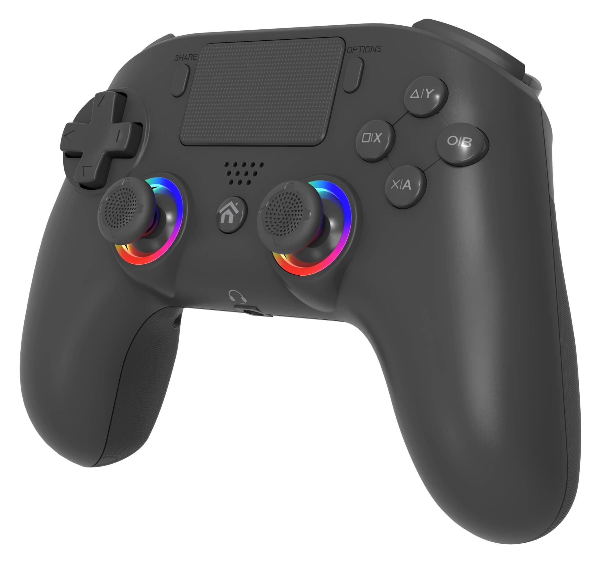 Subsonic Wireless Led Controller PS4 Black - PS4/PC von Subsonic