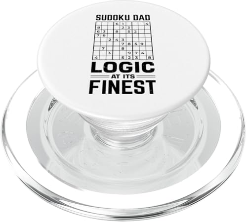 Witziger Sudoku Spruch PopSockets PopGrip für MagSafe von Sudoku Designs