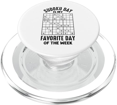 Witziger Sudoku Spruch PopSockets PopGrip für MagSafe von Sudoku Designs