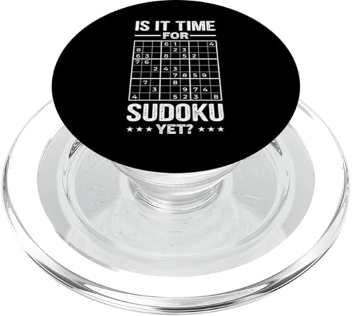 Witziger Sudoku Spruch PopSockets PopGrip für MagSafe von Sudoku Designs