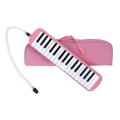 32 Tasten Melodica Set Air Piano Keyboard Sopran Melodica Mit Mundstücksrohr Und Tragenbeutel Für Anfängerübungen von SueaLe