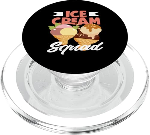 Ice Cream Liebhaber Squad Eiscreme Fans PopSockets PopGrip für MagSafe von Süße Leckerbissen Kleidung für Eiscreme-Liebhaber