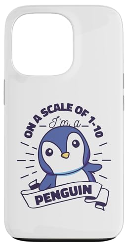 Hülle für iPhone 13 Pro On A Scale Of 1 To 10 Seevogel Königspinguin Pinguin von Süße Pinguin Plüsch Kuscheltier Deko Geschenke