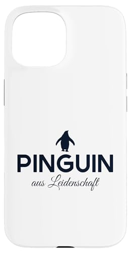 Hülle für iPhone 15 Pinguin Aus Leidenschaft Seevogel Königspinguin Pinguin von Süße Pinguin Plüsch Kuscheltier Deko Geschenke