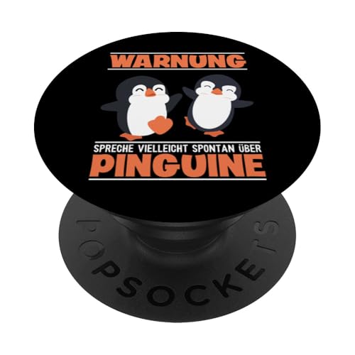 Spreche Spontan Über Pinguine Königspinguin Seevogel Pinguin PopSockets Klebender PopGrip von Süße Pinguin Plüsch Kuscheltier Deko Geschenke