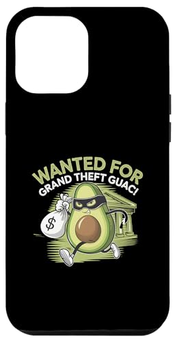 Hülle für iPhone 15 Plus Wanted For Grand Theft Guac von Süße lustige Avocado Frucht Guacamole Essen Design