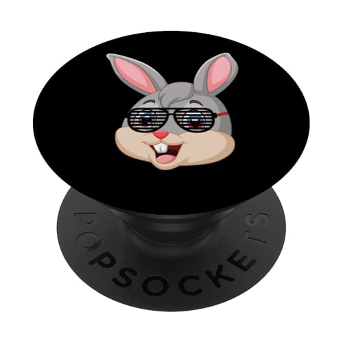 Frohe Ostern Süßes Ostehasen Kostüm Kaninchen Oster PopSockets Klebender PopGrip von Süßer Osterhase Ostergeschenke Damen & Herren