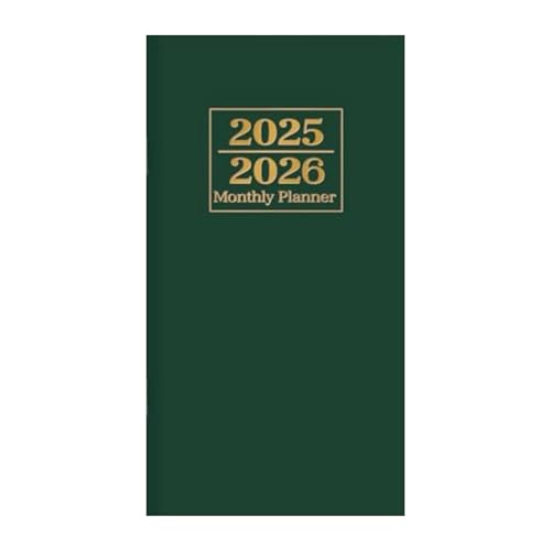 2025-2026 monatlicher Planer, wöchentliches und monatliches Journal, Zieleinstellungsplaner, 6,5 x 3,5 Zoll umfassende 24-monatige Berichterstattung für Studenten, Lehrer und Fachkräfte 2025-2026 monatlicher Planer, wöchentliches und monatliches Journal, Zieleinstellungsplaner, 6,5 x 3,5 Zoll umfassende 24-monatige Berichterstattung für Studenten, Lehrer und Fachkräfte von Sulxyi