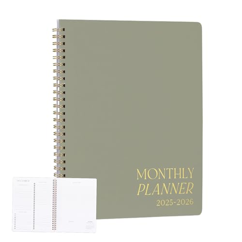 2025-2026 monatliches Planer und Kalenderbuch, 12 Monate Agenda, Diary Planer Notebook, 24,3 x 19,3 cm Wöchentliche und monatliche Layouts ästhetisches Design für Frauen, Männer, Männer 2025-2026 monatliches Planer und Kalenderbuch, 12 Monate Agenda, Diary Planer Notebook, 24,3 x 19,3 cm Wöchentliche und monatliche Layouts ästhetisches Design für Frauen, Männer, Männer von Sulxyi