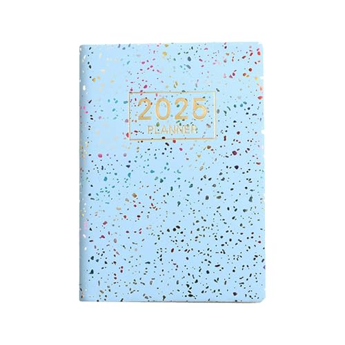 Daily 2025 Planner, 2025 Agenda Book, Daily Tasks Schedule, A5 Daily Planner, Planner With Schedule, A7 Undated Flexibility Comprehensive Daily Layout for Students and Teachers von Sulxyi