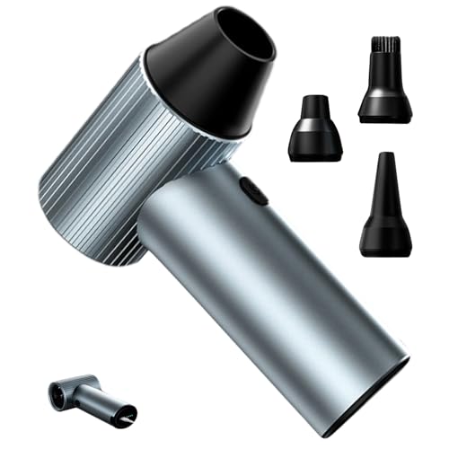 Electric Air Duster für PC, wiederaufladbarer Luftduster - 90000 U/min Air Besen für Regen Schnee entfernt im Freien | Bürstenloser Motor, Auto, Hausstuster -Turbo -Lüfter Electric Air Duster für PC, wiederaufladbarer Luftduster - 90000 U/min Air Besen für Regen Schnee entfernt im Freien | Bürstenloser Motor, Auto, Hausstuster -Turbo -Lüfter von Sulxyi