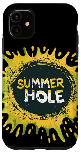 Hülle für iPhone 11 Trendige Sommerlochoptik für ein einzigartiges Statement von Summer Hole Outfit