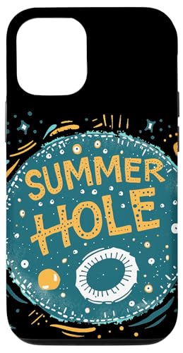 Hülle für iPhone 14 Pro Lebendige Sommerloch-Grafik für kreatives Tragen von Summer Hole Outfit