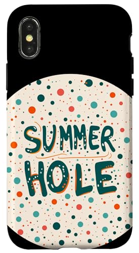 Hülle für iPhone X/XS Summer Hole Statement für ein cooles Kostüm von Summer Hole Outfit