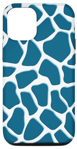 Hülle für iPhone 15 Pro Ozark Timber Giraffe Camo Vintage Camouflage mit blauer Farbe von Summer-Life-Cases
