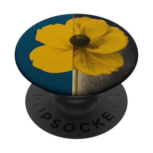 Blume Sonnenblume Malerei gelb PopSockets Klebender PopGrip von Summer Season Summer Love