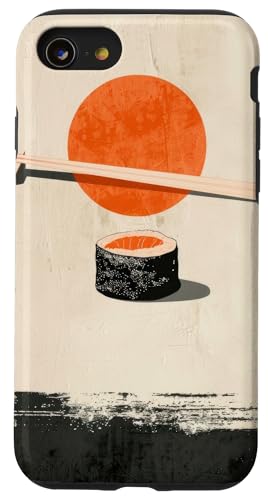 Hülle für iPhone SE (2020) / 7 / 8 Sushi-Malen Eislaufen Hockey von Summer Season Summer Love