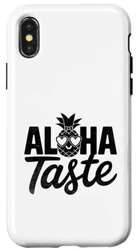 Aloha Taste Fruit Summer Tropical Ananas Lover Hülle für iPhone X/XS Aloha Taste Fruit Summer Tropical Ananas Lover Hülle für iPhone X/XS von Summer Tropical Fruit Lover Gifts and Sayings