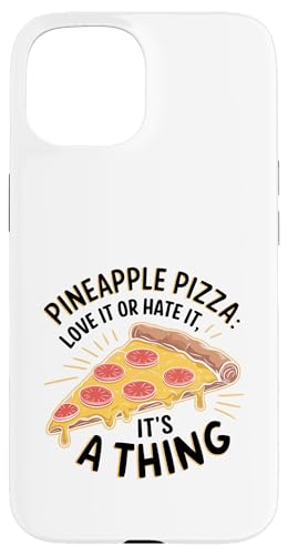 Ananas Pizza Love It Or Hate It It's A Thing Fruit Summer Hülle für iPhone 15 Ananas Pizza Love It Or Hate It It's A Thing Fruit Summer Hülle für iPhone 15 von Summer Tropical Fruit Lover Gifts and Sayings