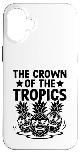 The Crown Of The Tropics Fruit Summer Tropical Ananas Hülle für iPhone 16 Plus The Crown Of The Tropics Fruit Summer Tropical Ananas Hülle für iPhone 16 Plus von Summer Tropical Fruit Lover Gifts and Sayings