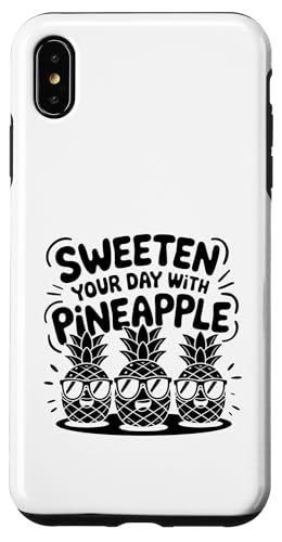 Versüßen Sie Ihren Tag mit Ananas-Frucht-Sommer-Liebhabern Hülle für iPhone XS Max Versüßen Sie Ihren Tag mit Ananas-Frucht-Sommer-Liebhabern Hülle für iPhone XS Max von Summer Tropical Fruit Lover Gifts and Sayings