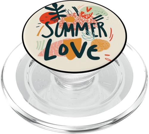 Frisches sommerliches Design mit Sommerliebe PopSockets PopGrip für MagSafe von Summer love Costume