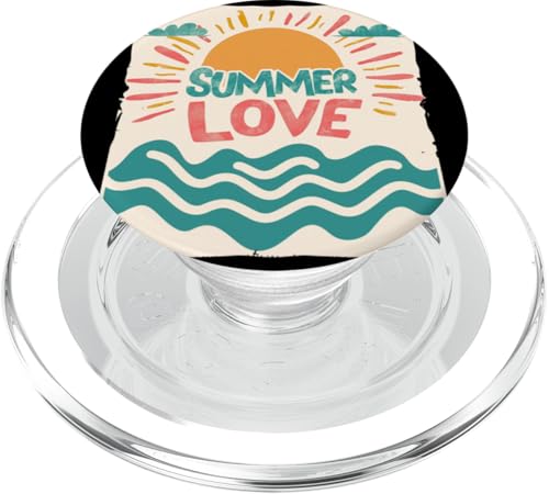 Sommerurlaub Liebe Outfit PopSockets PopGrip für MagSafe von Summer love Costume