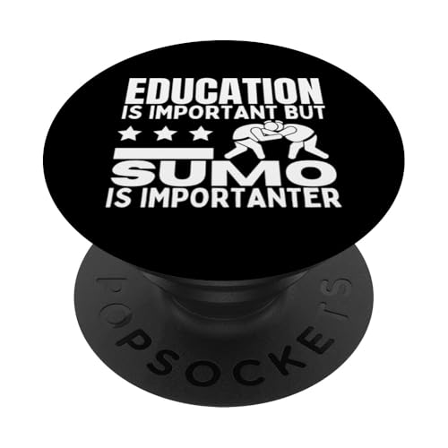 Sumo-Bildung ist wichtig Lustiges Sumo PopSockets mit austauschbarem PopGrip von Sumo Wrestler Appreciation Enthusiast Martial Arts