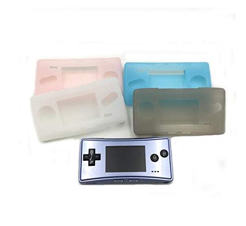 Weiche transparente TPU-Schutzhülle für Gameboy Micro GBM Reparaturteil, Grau von Sun Dream