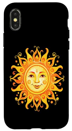 Hülle für iPhone X/XS Sonne Sonnenschein Sonnenanbeter Sonnenstrahlen Sommer von Sun Sunrise Sunset Sunburn Sunglasses Heatwave