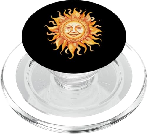 Sonne Sonnenschein Sonnenanbeter Sonnenstrahlen Sommer PopSockets PopGrip für MagSafe von Sun Sunrise Sunset Sunburn Sunglasses Heatwave