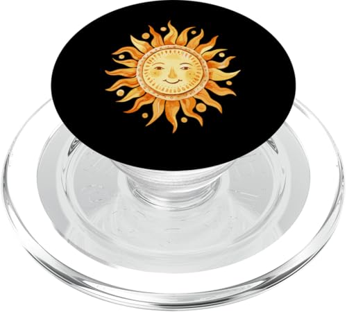 Sonne Sonnenschein Sonnenanbeter Sonnenstrahlen Sommer PopSockets PopGrip für MagSafe von Sun Sunrise Sunset Sunburn Sunglasses Heatwave