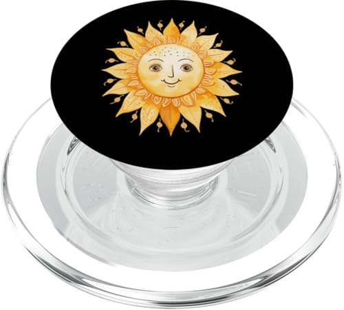 Sonne Sonnenschein Sonnenanbeter Sonnenstrahlen Sommer PopSockets PopGrip für MagSafe von Sun Sunrise Sunset Sunburn Sunglasses Heatwave