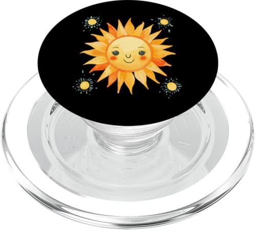 Sonne Sonnenschein Sonnenanbeter Sonnenstrahlen Sommer PopSockets PopGrip für MagSafe von Sun Sunrise Sunset Sunburn Sunglasses Heatwave