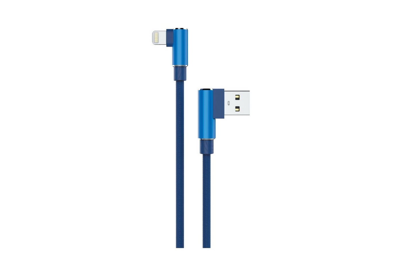 Sunix 2A Lightning Ladekabel 90 Grad Winkelstecker 3 Meter Datenkabel USB-Kabel, Lightning von Sunix