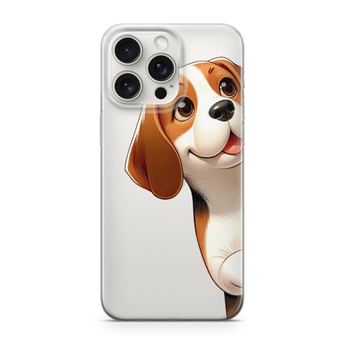 Sunny-Case Handyhülle Beagle braun Nr.774 Hautier Pet Hund Hündin Welpe Schutz Bumper Hülle kompatibel mit Samsung M33 von Sunny-Case