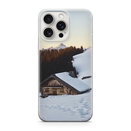 Sunny-Case Handyhülle Schnee Winter Harz 296 Schutz Bumper Cartoon kompatibel mit Xiaomi 14 Tpro von Sunny-Case