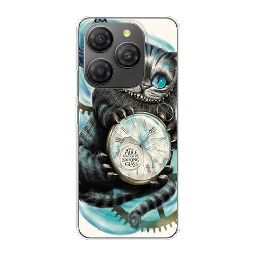 Sunrive Hülle Kompatibel mit Blackview Shark 9 5G Silikon,Transparent Handyhülle Schutzhülle Etui Karikatur Muster Weiches TPU Silikon Case (Q Katze 2) MEHRWEG von Sunrive