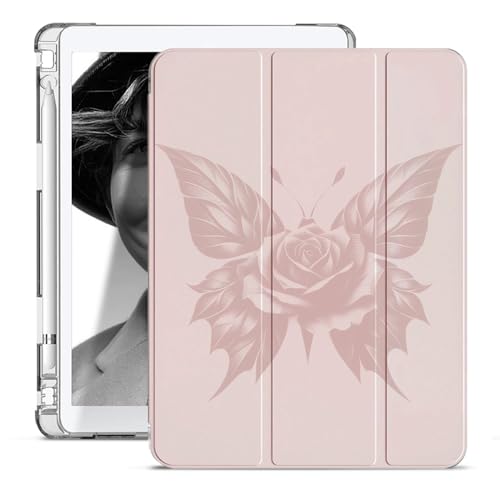 Sunrive Tablet hülle kompatibel mit iPad Air 3. Generation 2019/iPad Pro 2017 10,5",PU Leder Stoßfeste Etui Trifold Ständer Schale Schutzhülle mit Stifthalter Auto Sleep/Wake-pink Sunrive Tablet hülle kompatibel mit iPad Air 3. Generation 2019/iPad Pro 2017 10,5",PU Leder Stoßfeste Etui Trifold Ständer Schale Schutzhülle mit Stifthalter Auto Sleep/Wake-pink von Sunrive