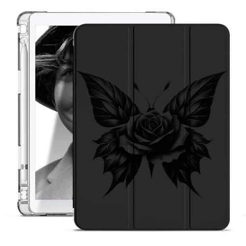 Sunrive Tablet hülle kompatibel mit iPad Air 3. Generation 2019/iPad Pro 2017 10,5",PU Leder Stoßfeste Etui Trifold Ständer Schale Schutzhülle mit Stifthalter Auto Sleep/Wake-schwarz Sunrive Tablet hülle kompatibel mit iPad Air 3. Generation 2019/iPad Pro 2017 10,5",PU Leder Stoßfeste Etui Trifold Ständer Schale Schutzhülle mit Stifthalter Auto Sleep/Wake-schwarz von Sunrive