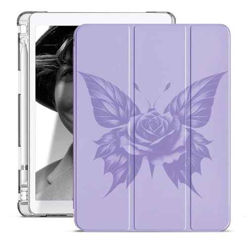 Sunrive Tablet hülle kompatibel mit iPad Pro 9.7" 2016,PU Leder Stoßfeste Etui Trifold Ständer Schale Schutzhülle mit Stifthalter Auto Sleep/Wake-Hellviolett Sunrive Tablet hülle kompatibel mit iPad Pro 9.7" 2016,PU Leder Stoßfeste Etui Trifold Ständer Schale Schutzhülle mit Stifthalter Auto Sleep/Wake-Hellviolett von Sunrive