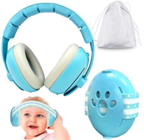 Sunshine smile Baby Kopfhörer Lärmschutz,Baby Gehörschutz 0-2 jahre,Kopfhörer Baby Flugzeug,Gehörschutz Baby Flugzeug,Baby Hörschutz ab 0 Monat,Gehörschutz Baby,Lärmschutz Kopfhörer Kinder von Sunshine smile