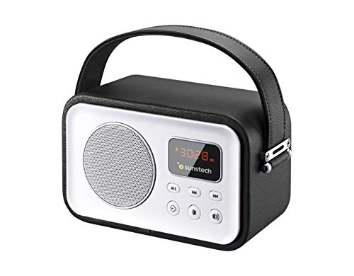 Sunstech RPBT450BK Retro Bluetooth Radio schwarz von Sunstech