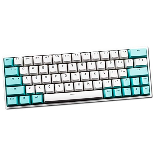 Sunzit Keycaps, 64 Keycaps Backlight Mechanische Tastatur PBT Keycaps für GK64 / SK64 Keyboard Keys (Keyboard von Sunzit