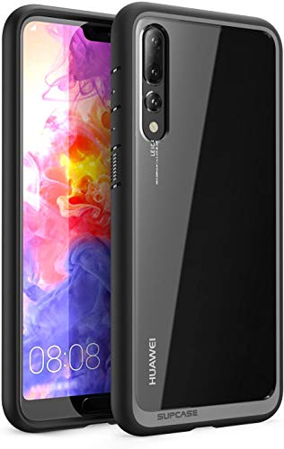 SupCase Huawei P20 Pro Hülle Premium Handyhülle Hybrid Case Transparent Schutzhülle Backcover [Unicorn Beetle Style] für Huawei P20 Pro 2018 (6.1 Zoll) (Schwarz) von SupCase