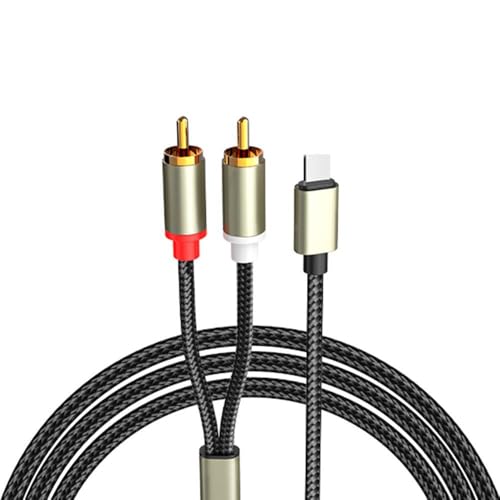 Supecesorio Cinch Kabel Phone, Lightnin auf 2RCA Audio Kabel, Cinch Klinke Aux Adapter für Phone, Pad, Stereo Adapter für TV, Handy, MP3 Player, Lautsprecher, Heimkino, 1M Supecesorio Cinch Kabel Phone, Lightnin auf 2RCA Audio Kabel, Cinch Klinke Aux Adapter für Phone, Pad, Stereo Adapter für TV, Handy, MP3 Player, Lautsprecher, Heimkino, 1M von Supecesorio