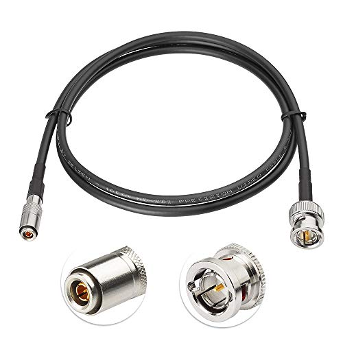 Superbat SDI Kabel 90cm/3FT DIN 1.0/2.3 Stecker auf BNC Stecker Belden 1855A Kabel 75ohm 3G/6G/12G HD-SDI Low Loss Digital Video Kabel für Videokamera Monitor Video Assist 4K HyperDeck Kamera von Superbat