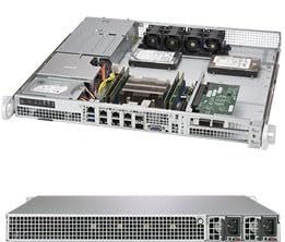 Supermicro SuperServer 1019D-FRN8TP Intel SoC Rack (1U) Silber von Supermicro