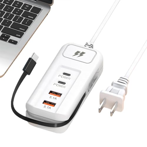 Suphyee USB-Hub-Ladestation,USB-Hub-Ladegerät,4-Port-USB-Ladestation | USB-Ladestation, 4-Port-Laptop-Ladeadapter, tragbare Ladestation für Telefon von Suphyee