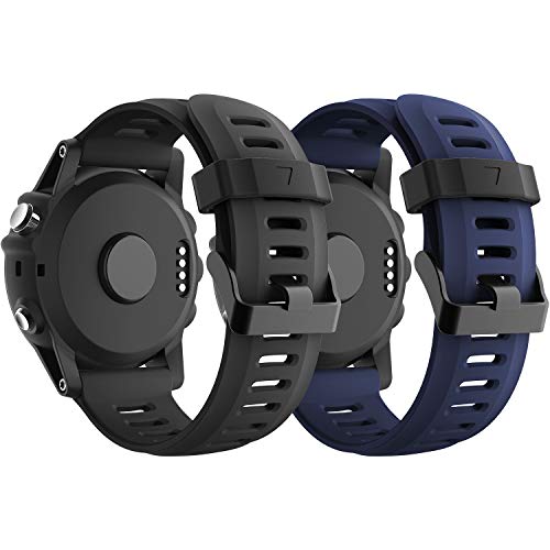 Supore Armband Kompatibel mit Garmin Fenix 3, Silikon Sportarmband für Garmin Fenix 3 von Supore